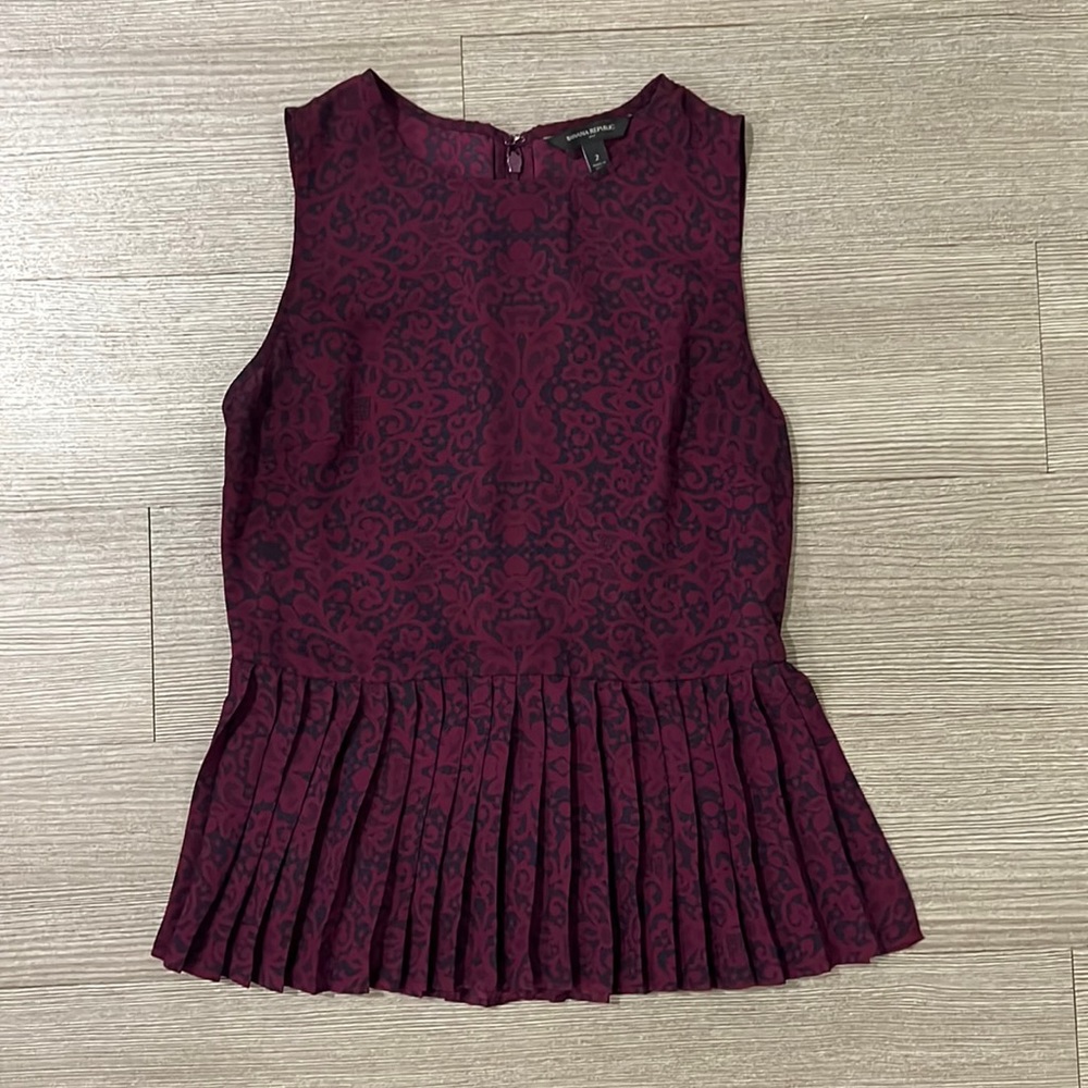 Banana Republic Peplum Blouse